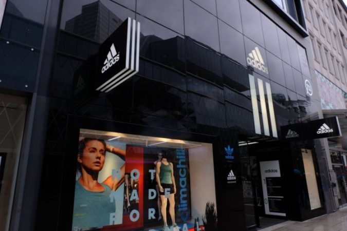 adidas store front