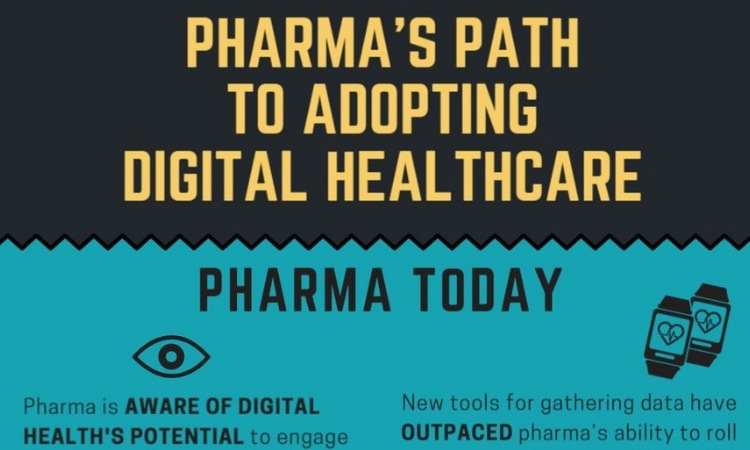 digital healthcare event graphic