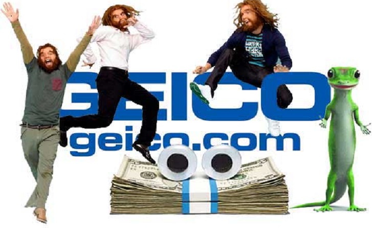 geico commercial graphic